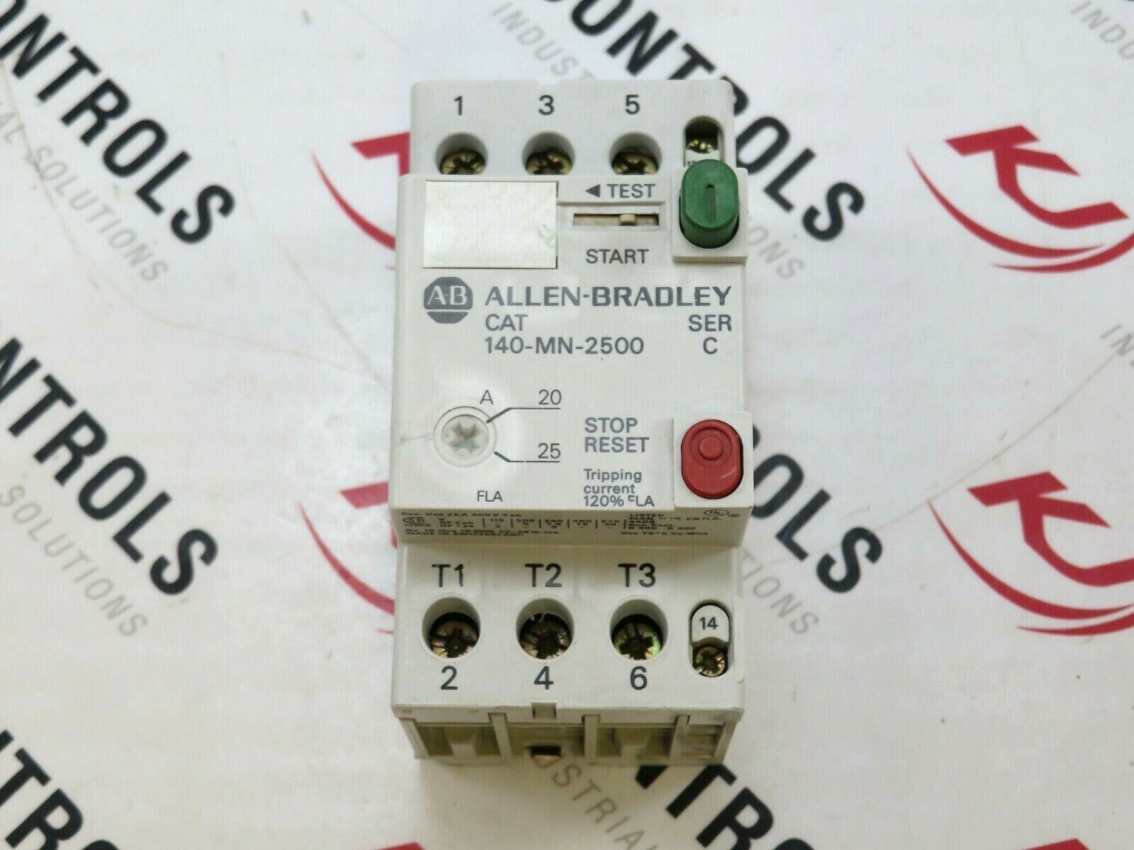 Allen-Bradley 140-MN-2500 Manual Motor Protector 20-25A