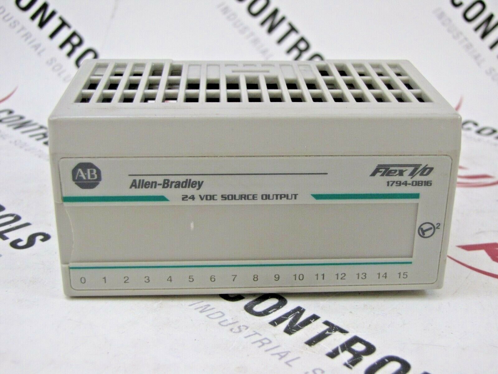 Allen-Bradley 1794-OB16 Flex I/O Sourcing Output Module 8A 24VDC