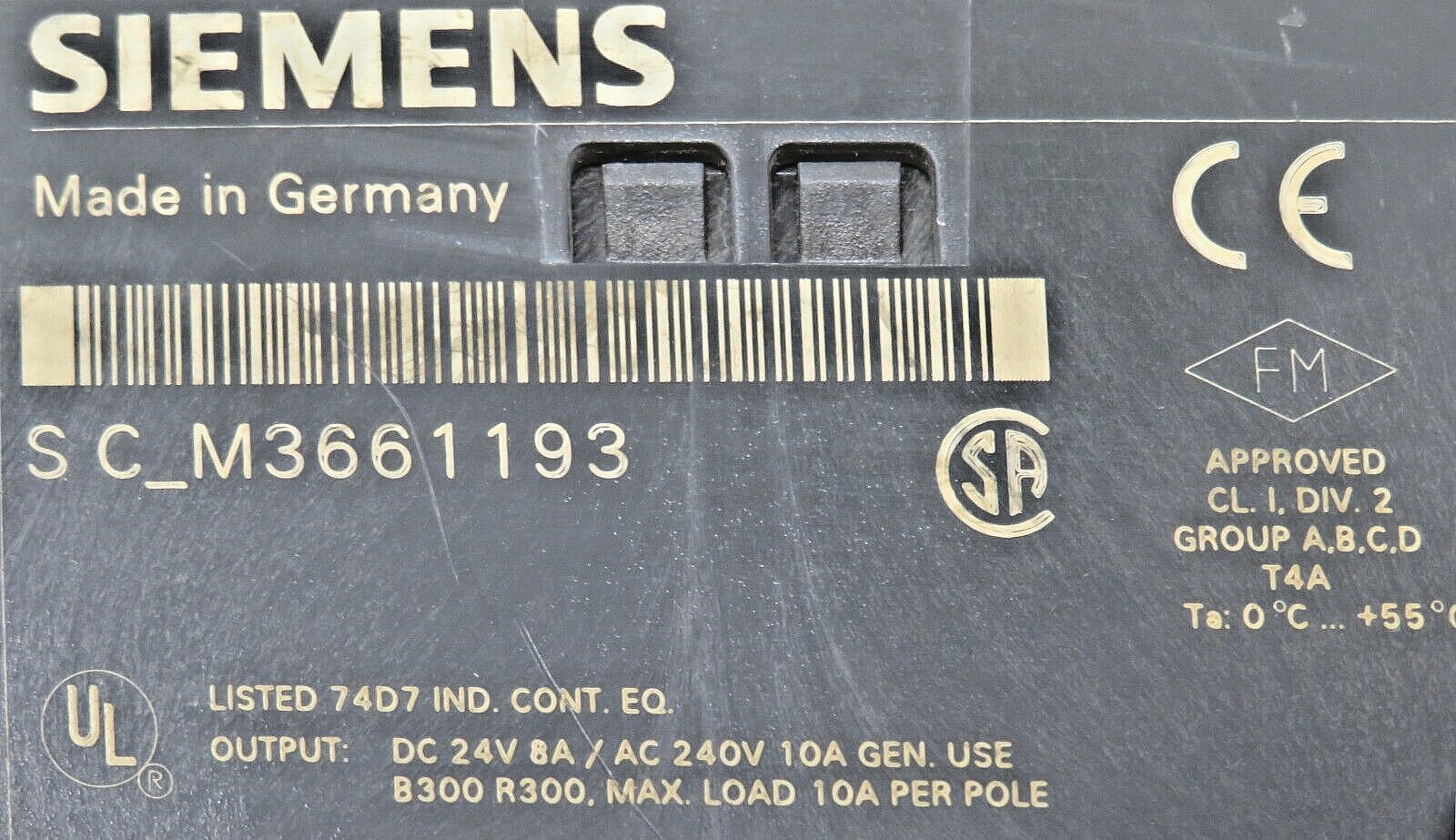 Siemens 6ED1053-1FB00-0BA1 LOGO! 230RCL Logic Module