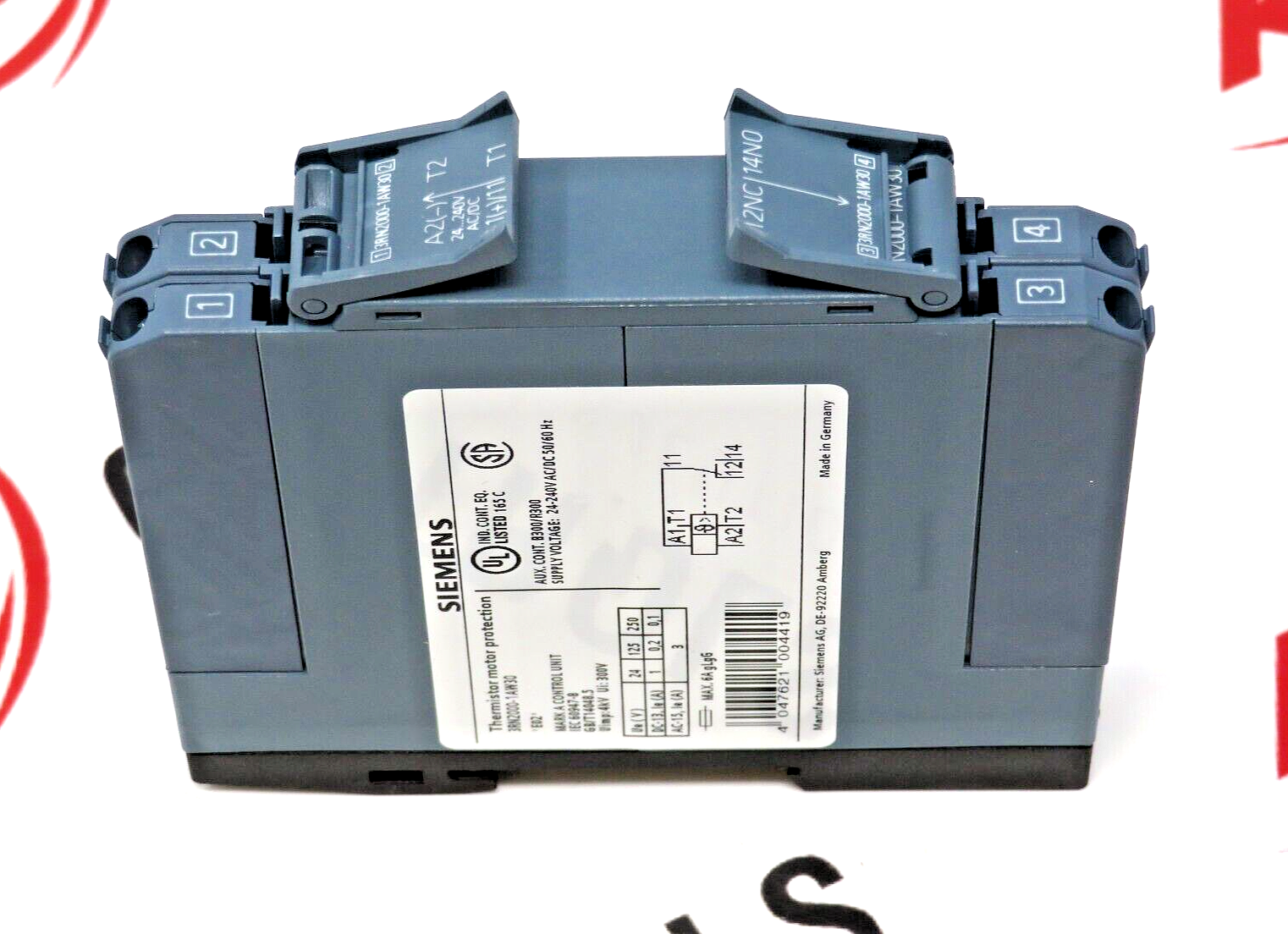 Siemens 3RN2000-1AW30 Thermistor Motor Protection Relay