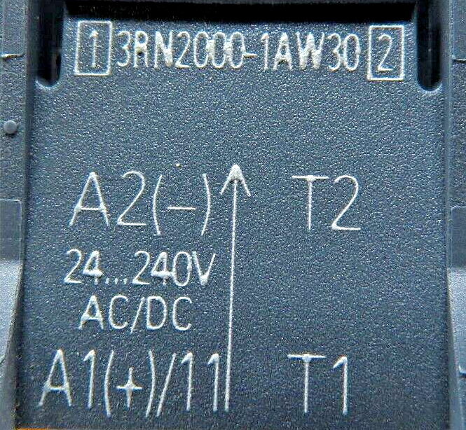 Siemens 3RN2000-1AW30 Thermistor Motor Protection Relay