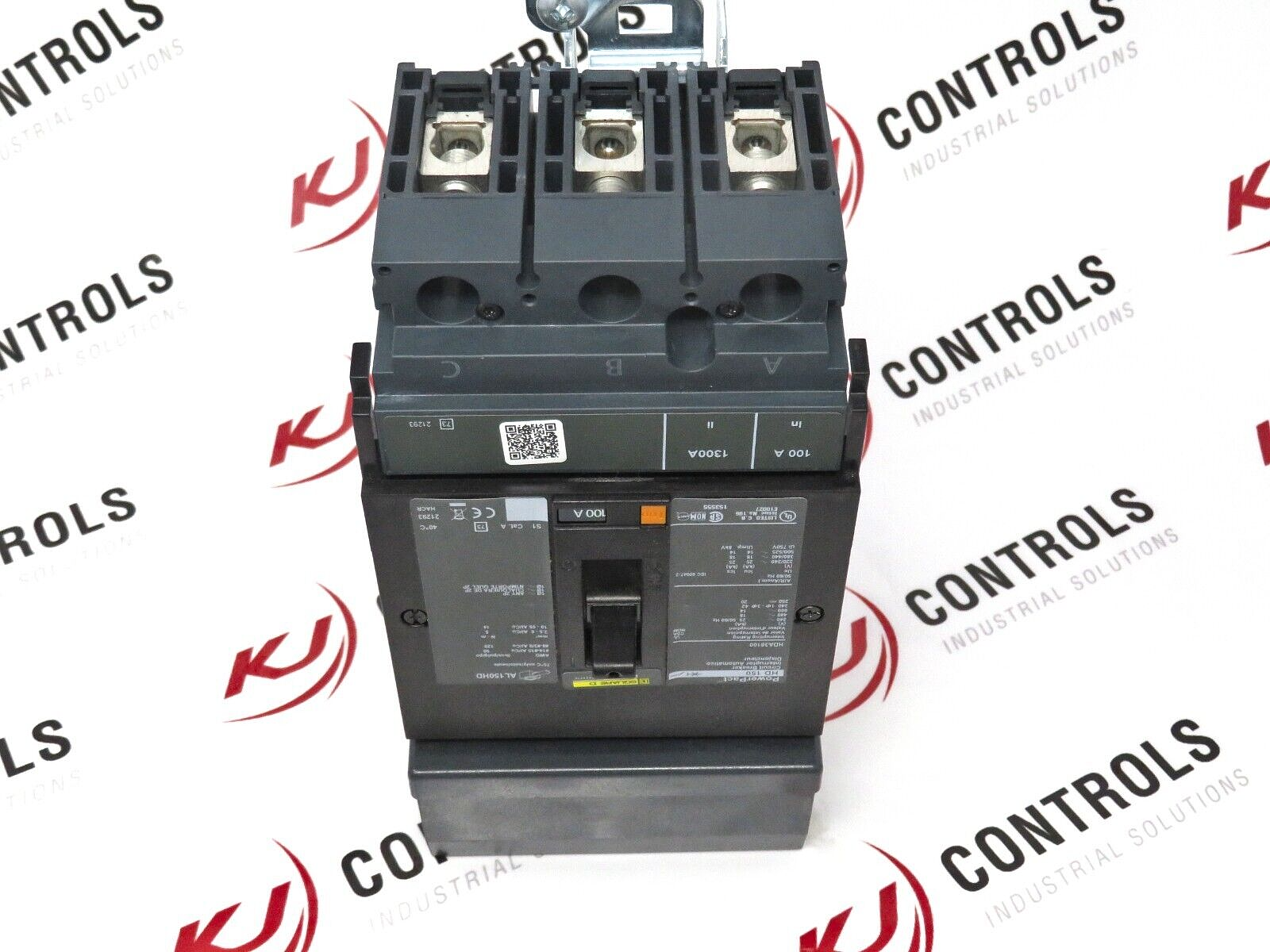 Schneider Electric Square D HDA36100 PowerPact 100A 3 Pole Circuit Breaker