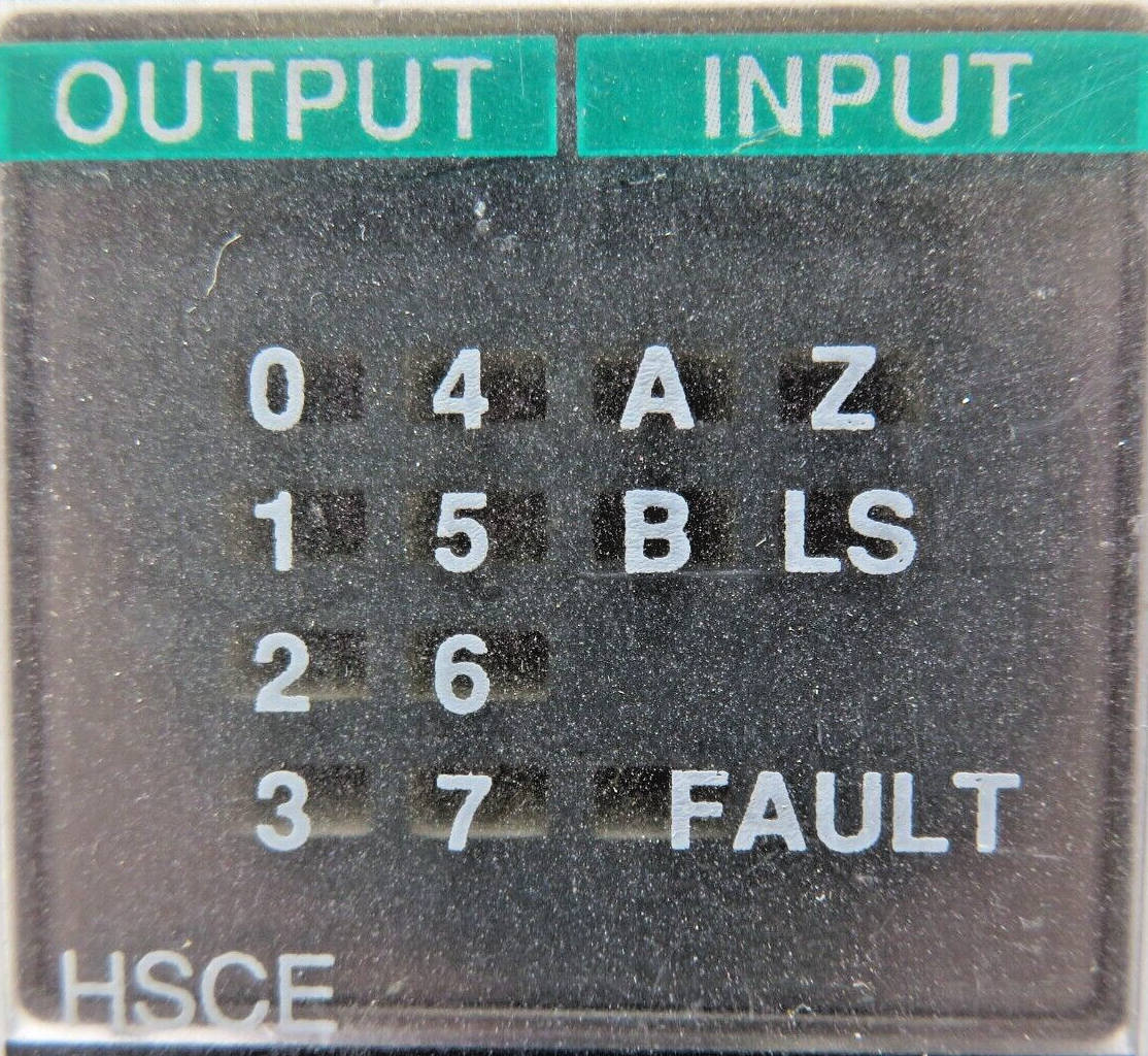 Allen-Bradley SLC500 1746-HSCE Hi-Speed Counter Encoder (No Wire BLK/BRKN Door)
