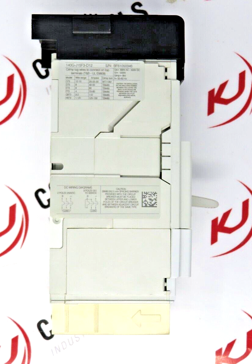 Allen-Bradley 140G-J15F3-D12  125A Molded Case Circuit Breaker 150kA @ 480V