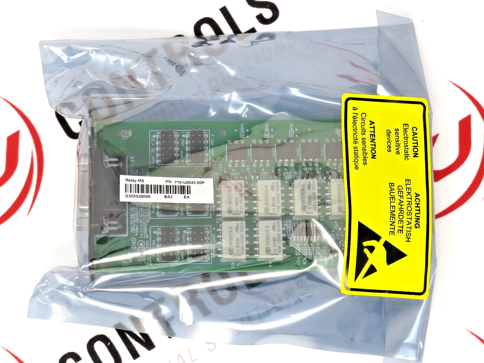 Eaton RELAY-MS Interface Card with DB9 RS-232 Communicates UPS Info to PLC / PC