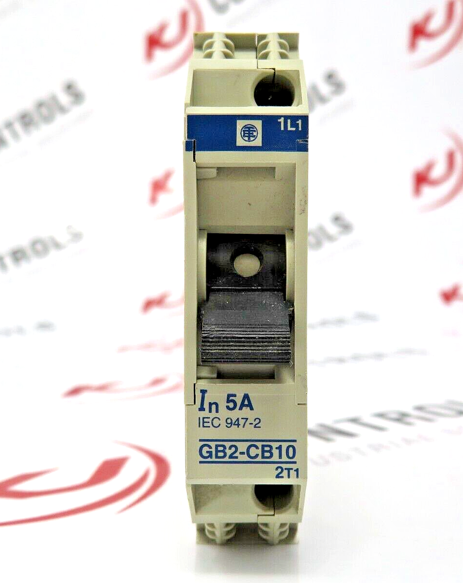 Schneider Electric Telemecanique GB2-CB10 Circuit Breaker 5A 1-Pole