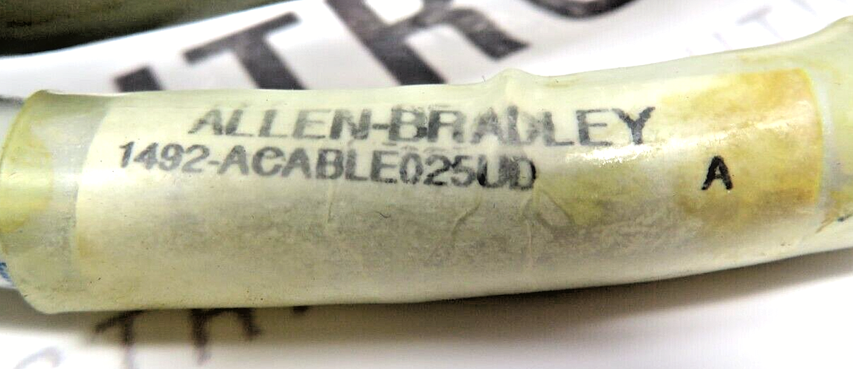 Allen-Bradley 1492-ACABLE025UD 2.5 Meters 8.2 Feet Pre-wired Analog Cable