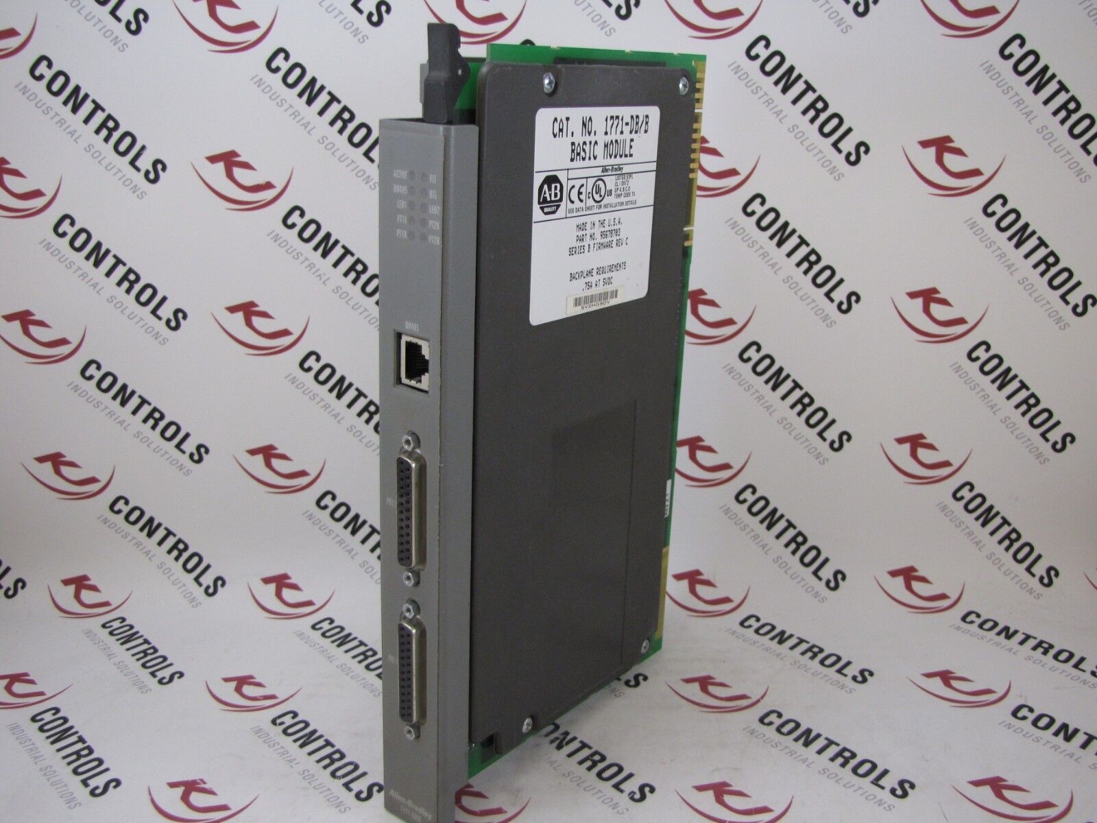 Allen-Bradley 1771-DB Basic Module DH485/PRT2/PRT1 Communication Port