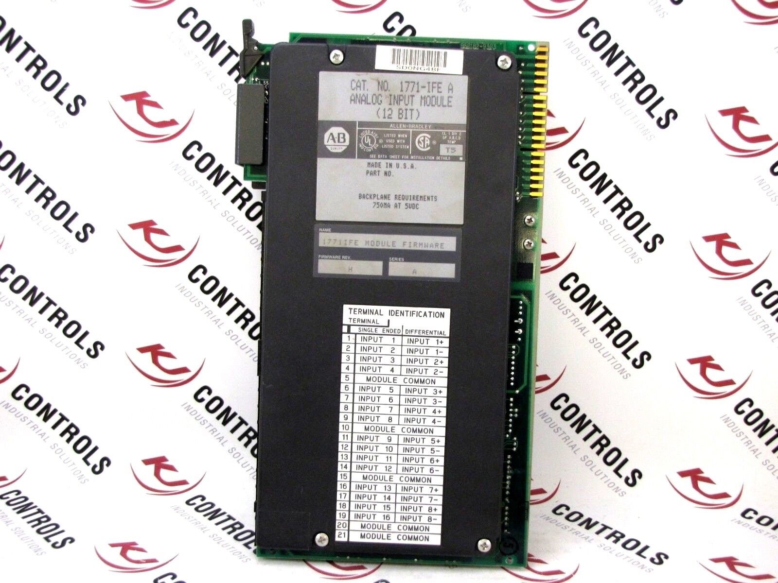 Allen-Bradley 1771-IFE Analog Input Module 12-BIT