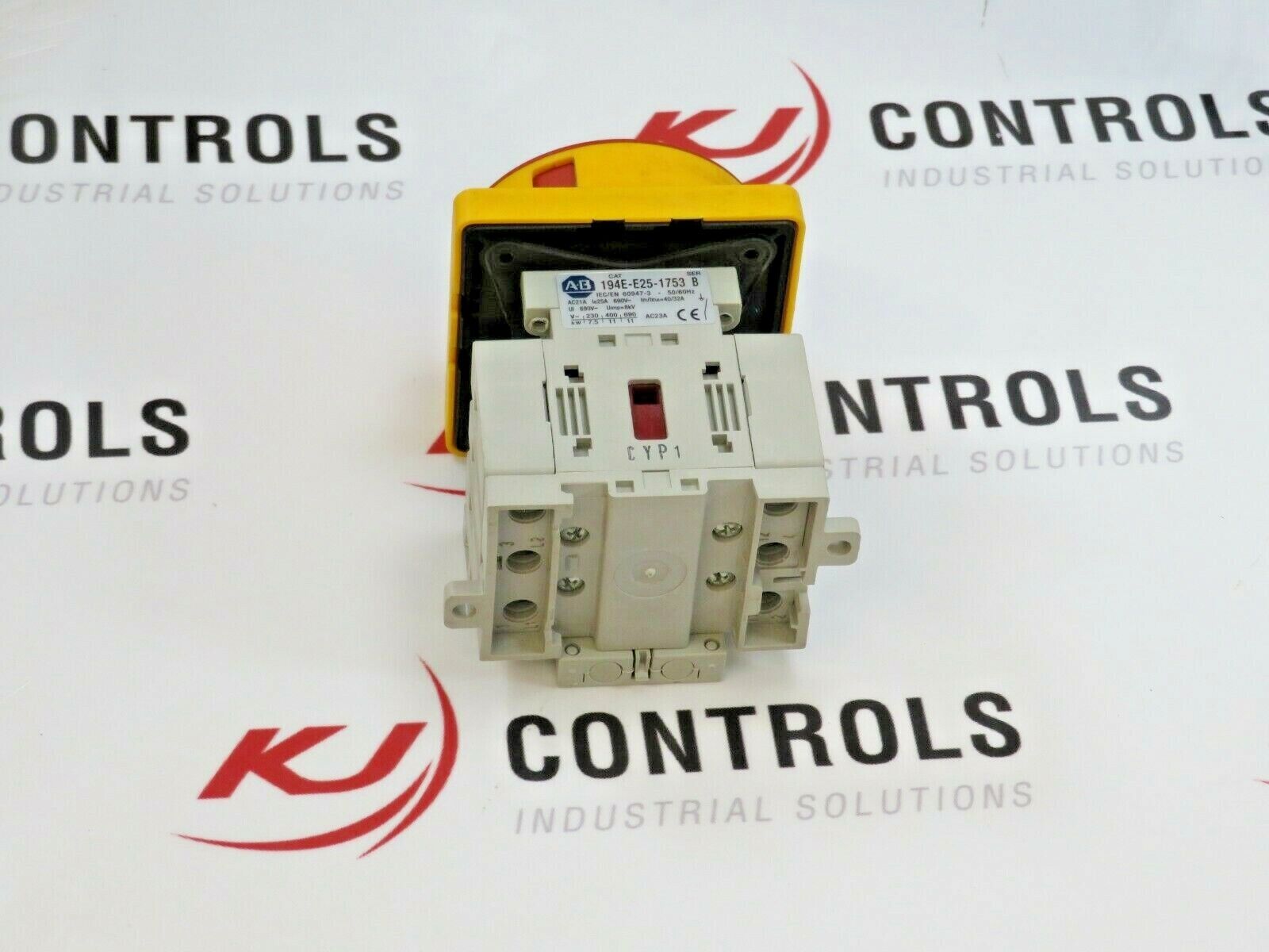 Allen-Bradley 194E-E25-1753 Rotary Load Switch Contactor 25A