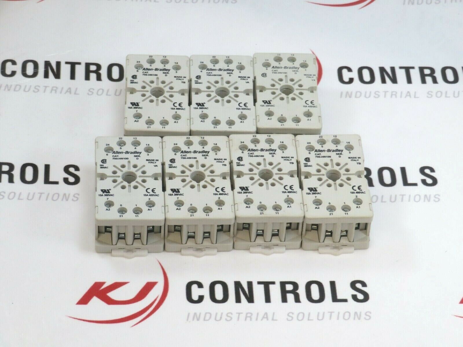 Allen-Bradley 700-HN100 Relay Base Socket *Lot of 7*