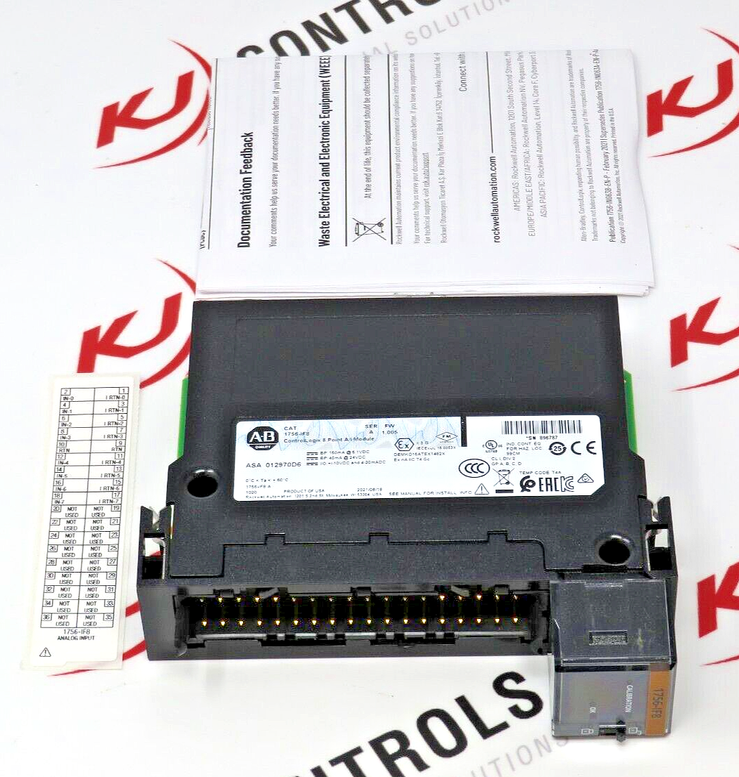 Allen-Bradley 1756-IF8 ControlLogix 8-Point A/I Module Series A