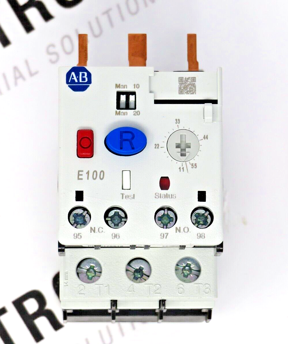 Allen-Bradley 193-1EEFD E100 Overload Relay 11-55A Class 10/20