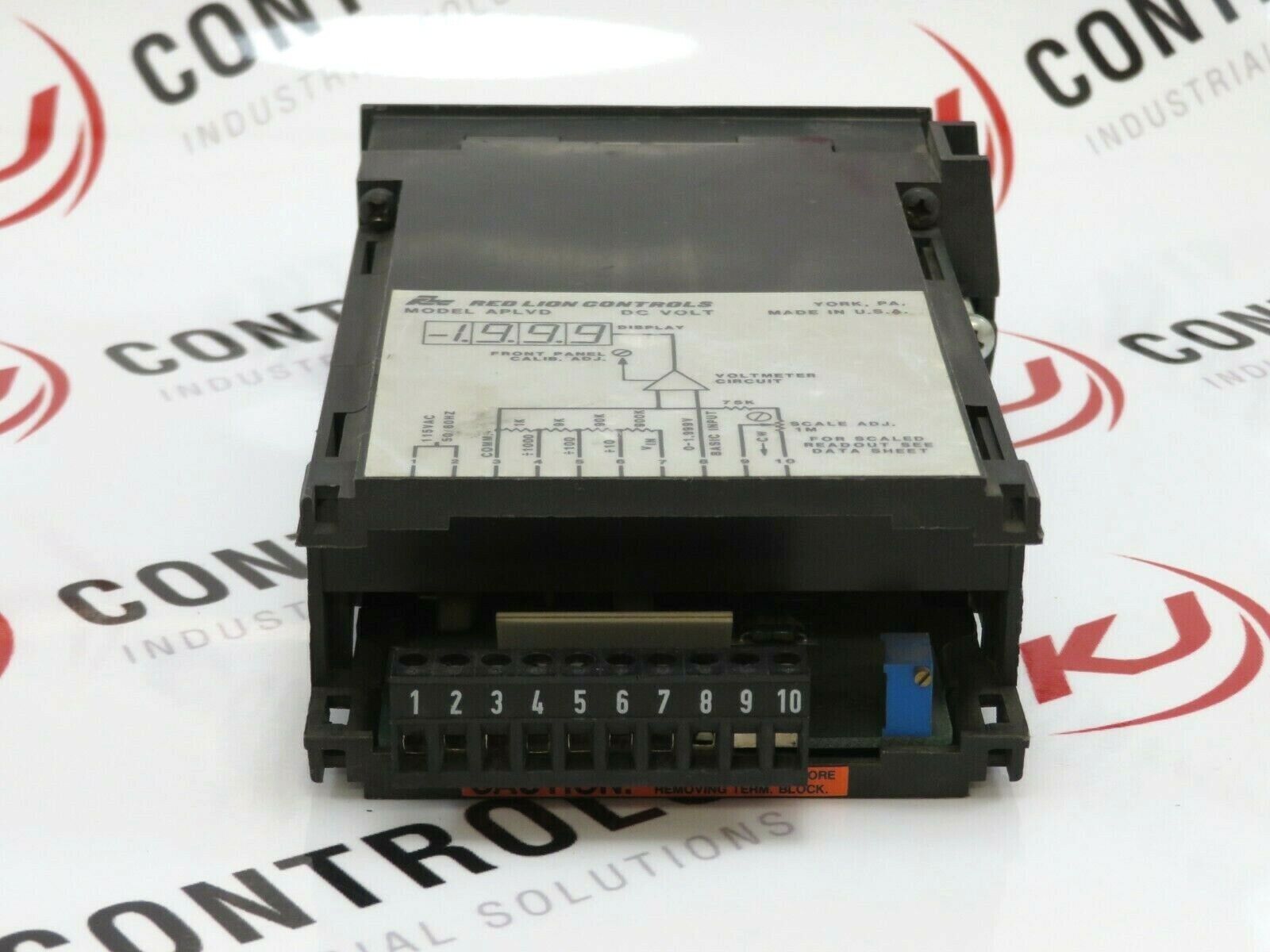 Red Lion APLVD400 Digital Panel Meter 115VAC 50/60Hz