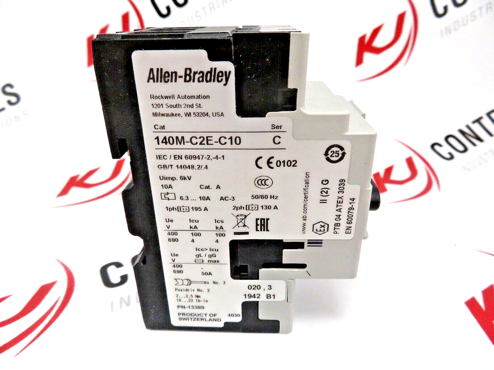 Allen-Bradley 140M-C2E-C10 Motor Protector Circuit Breaker