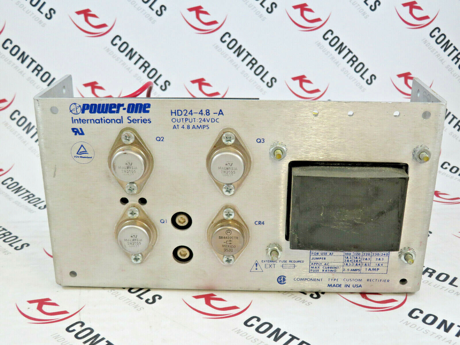 Power One HD24-4.8-A Power Supply 24VDC 4.8A