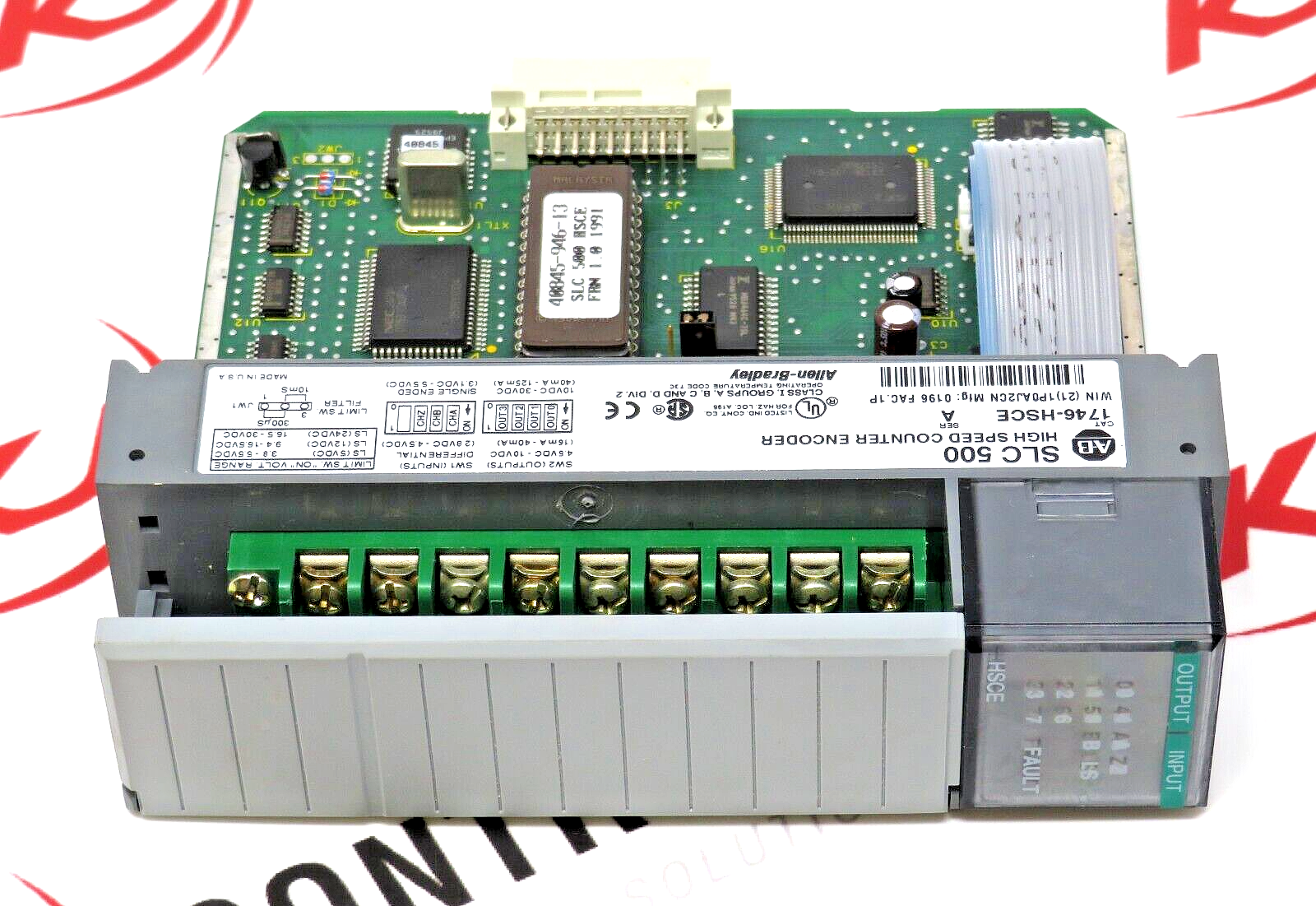 Allen-Bradley SLC500 1746-HSCE High-Speed Counter Encoder Module Series A
