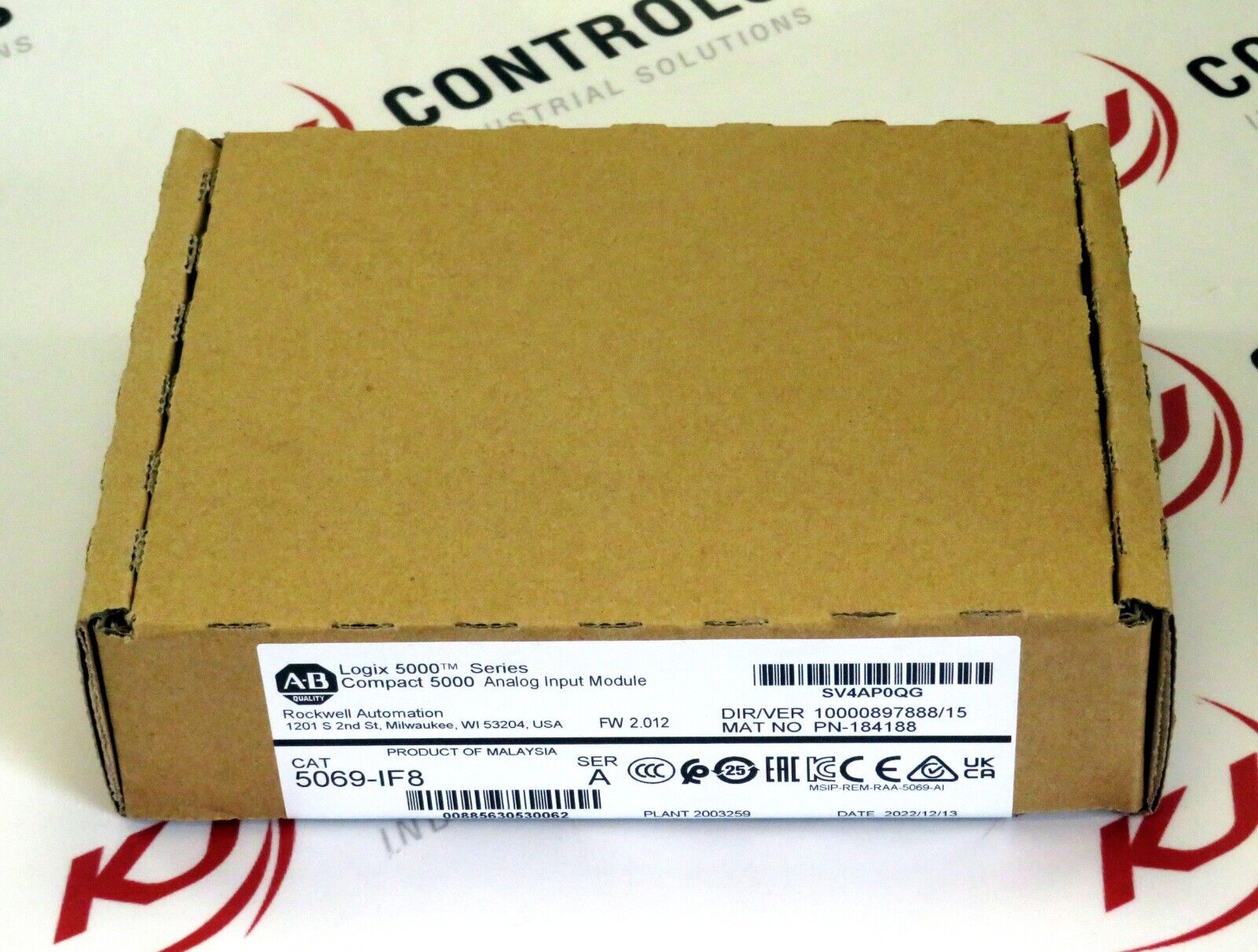 Allen-Bradley 5069-IF8 PLC Input/Output Module Logix 5000 Series