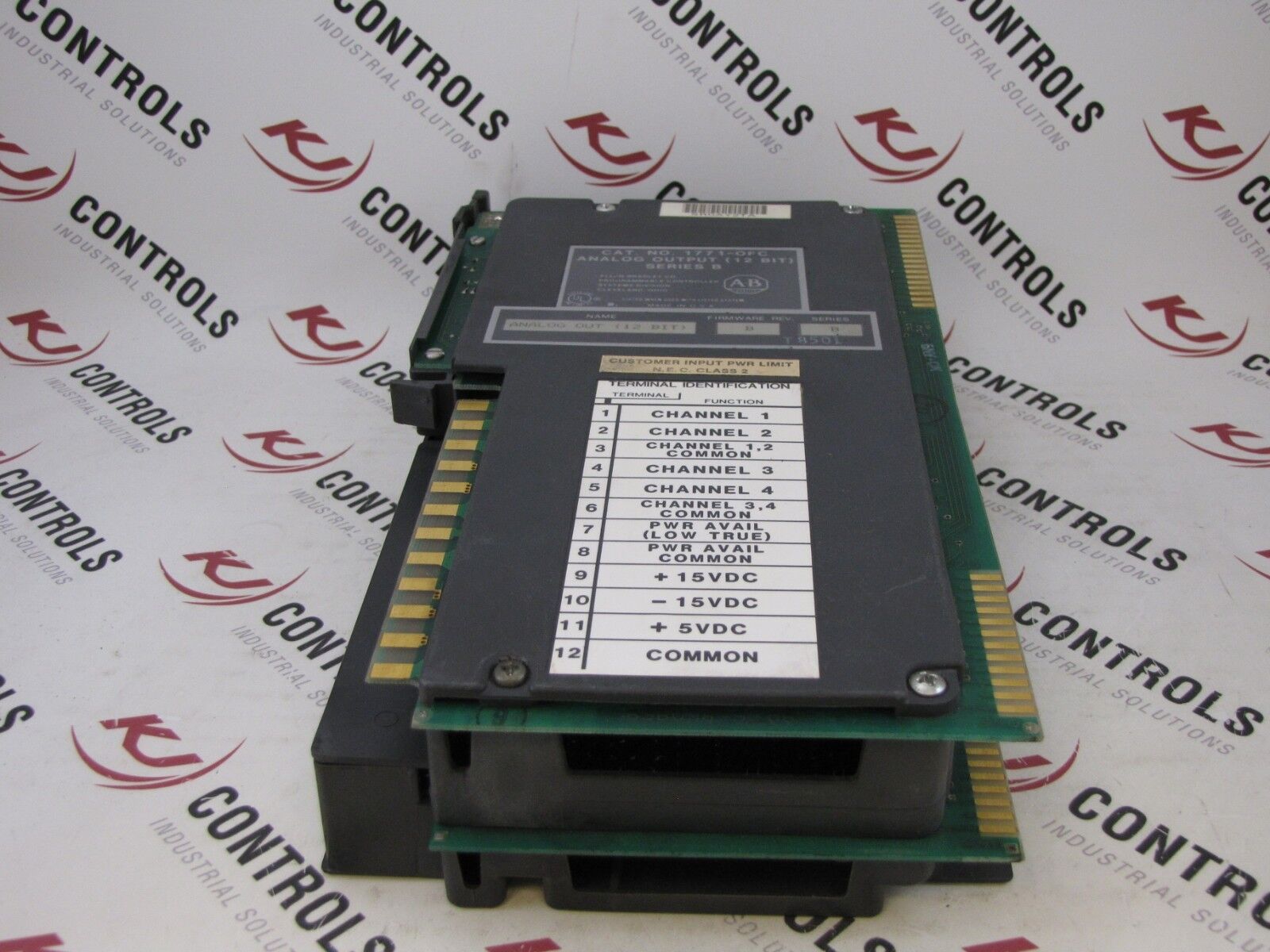 Allen-Bradley 1771-OFC Output Module Analog PLC-5 12-BIT 5/15VDC