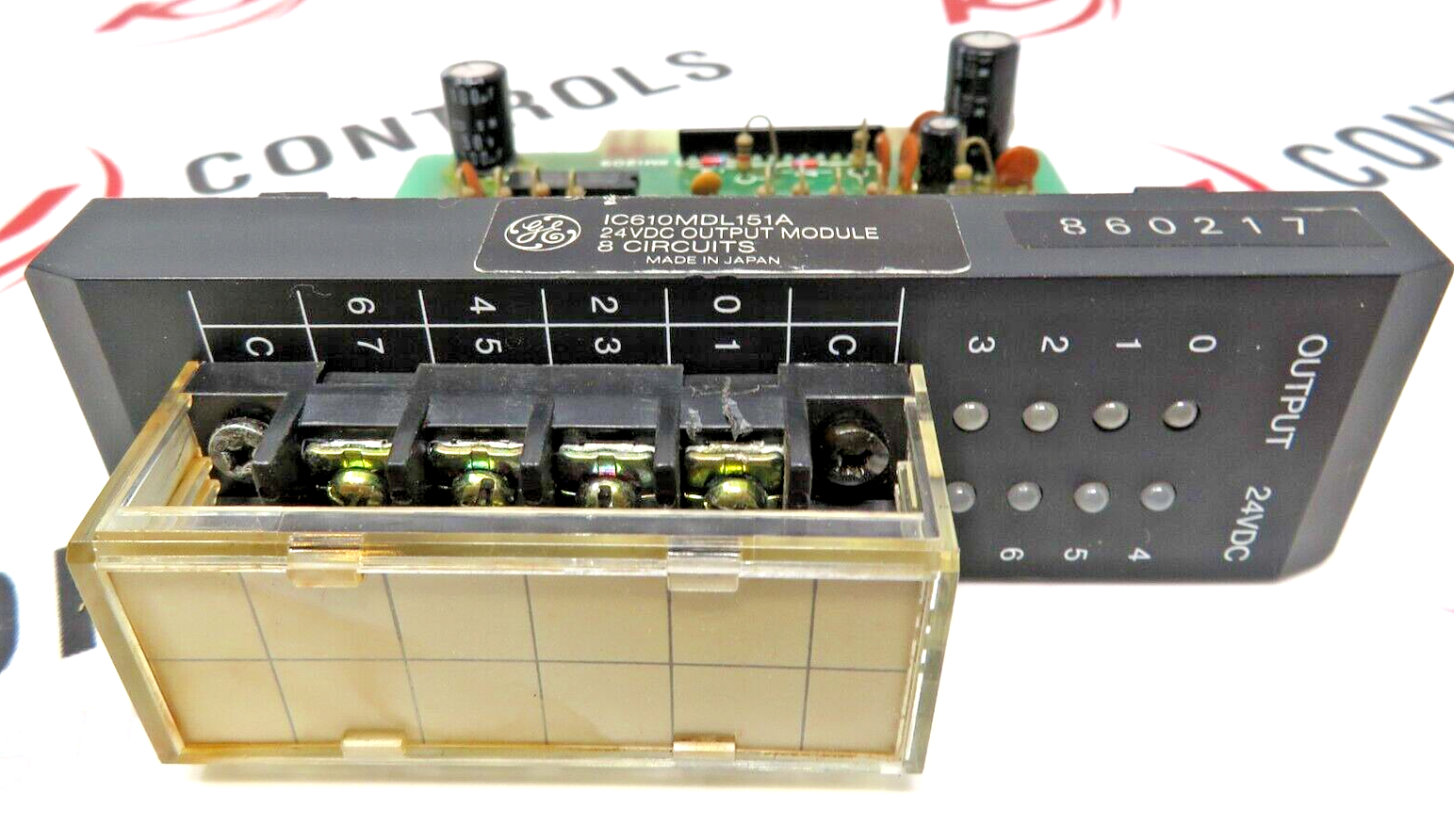 GE Fanuc IC610MDL151A 8-Circuit 24VDC Digital Output Module